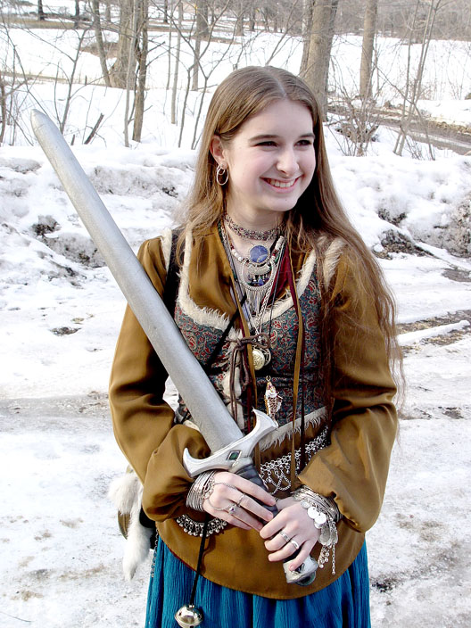 Evangeline with Sword